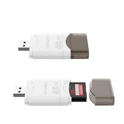 KSSC3 USB 3.2 Dual SD Card Reader -  by buy2fix | Online Shopping UK | buy2fix