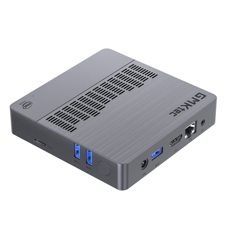 GMK KB8 Windows 11 Home Mini PC, 6GB+128GB, Intel Gemini Lake N4100 Quad Core, Support WiFi & BT(EU Plug) - Windows Mini PCs by GMKtec | Online Shopping UK | buy2fix