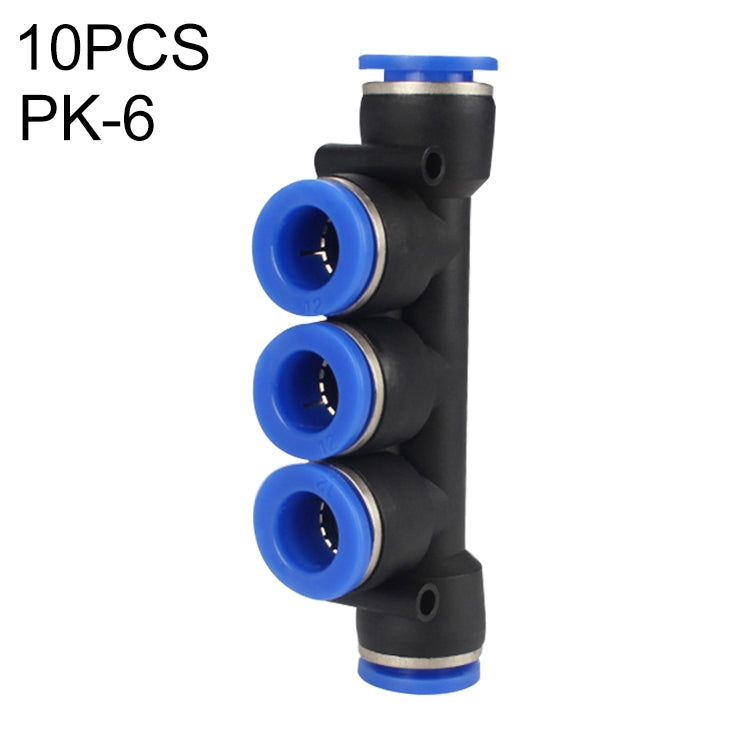 PK-6 LAIZE 10pcs Plastic Five Port Pneumatic Quick Fitting Connector -  by LAIZE | Online Shopping UK | buy2fix