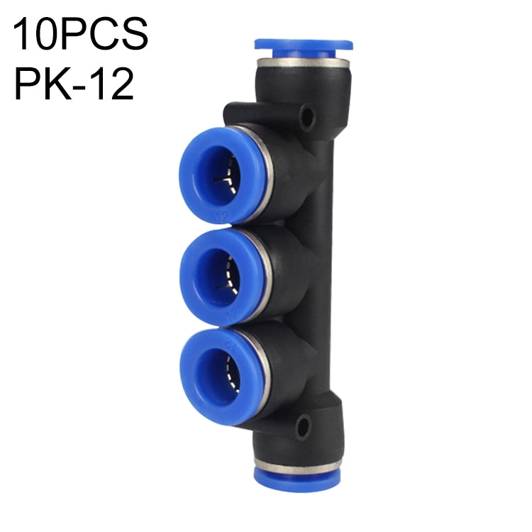 PK-12 LAIZE 10pcs Plastic Five Port Pneumatic Quick Fitting Connector -  by LAIZE | Online Shopping UK | buy2fix