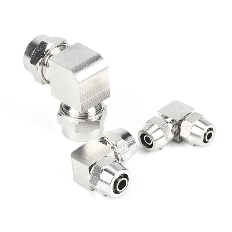 PV-10 LAIZE Nickel Plated Copper Elbow Pneumatic Quick Connector -  by LAIZE | Online Shopping UK | buy2fix