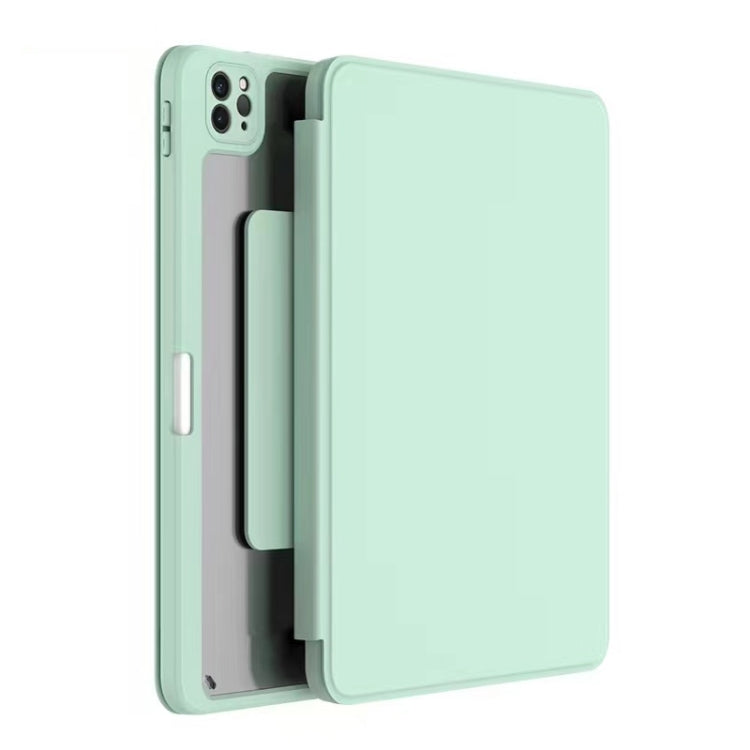 For iPad 2025 / 2022 Mutural Jianshang Series Tablet Leather Smart Case(Mint Green) by buy2fix