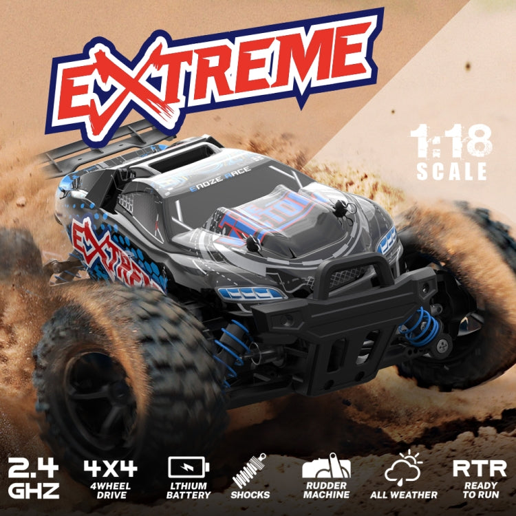 9302E 1:18 Full Scale Remote Control 4WD High Speed Car(Blue) - RC Cars by buy2fix | Online Shopping UK | buy2fix