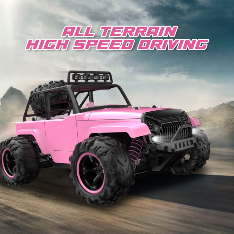 9304E 1:18 Full Scale Remote Control 4WD High Speed Car (Pink) - RC Cars by buy2fix | Online Shopping UK | buy2fix