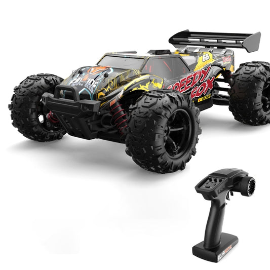 9307E 1:18 Full Scale Remote Control 4WD High Speed Car(Black Yellow) by buy2fix