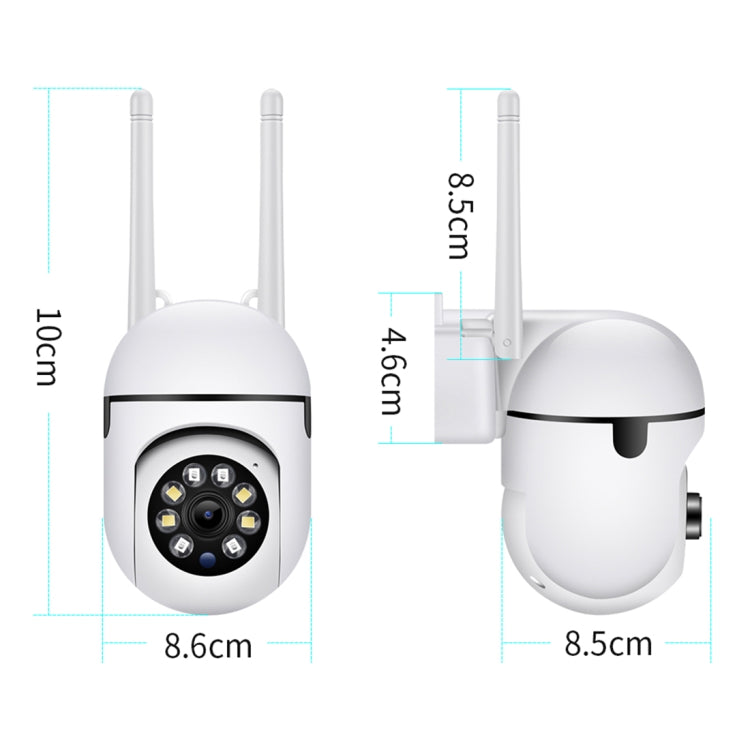 A7 1080P HD Wireless WiFi Smart Surveillance Camera Support Night Vision / Two Way Audio without Memory - Security by buy2fix | Online Shopping UK | buy2fix