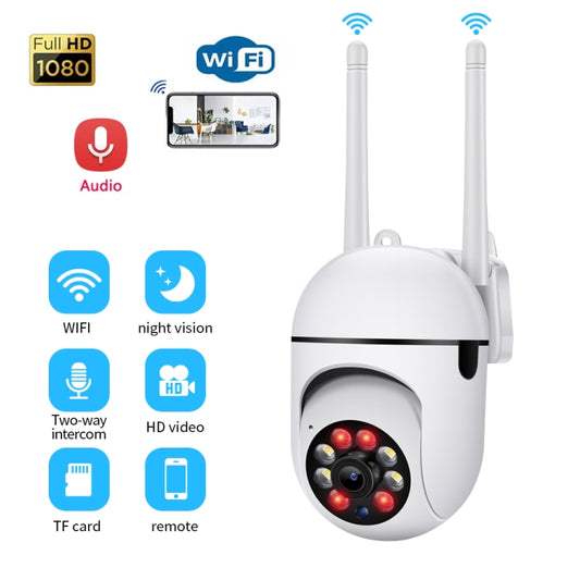 A7 1080P HD Wireless WiFi Smart Surveillance Camera Support Night Vision / Two Way Audio with 16G Memory by buy2fix