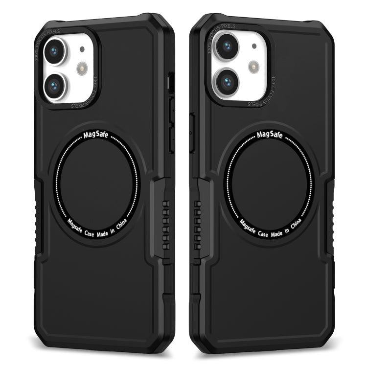 For iPhone 11 MagSafe Shockproof Armor Phone Case(Black) - iPhone 11 Cases by buy2fix | Online Shopping UK | buy2fix