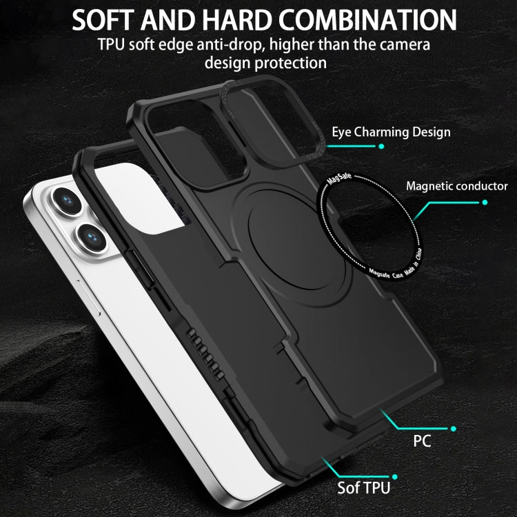 For iPhone 11 MagSafe Shockproof Armor Phone Case(Black) - iPhone 11 Cases by buy2fix | Online Shopping UK | buy2fix