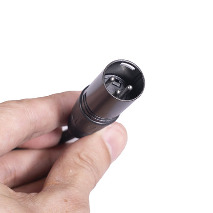 TC145BK19 6.35mm 1/4 inch TRS Male to XLR 3pin Male Audio Cable, Length:1.8m by buy2fix