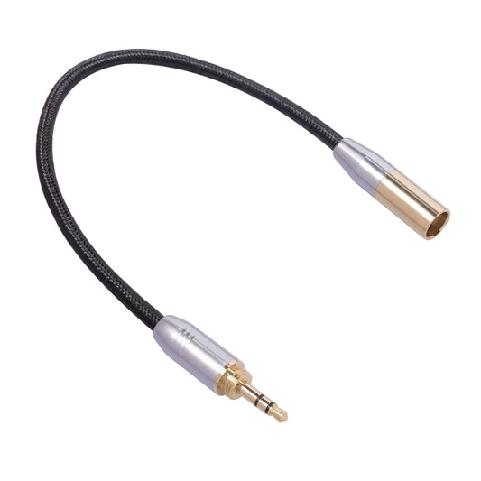 SB423M120-03 3.5mm Male to Mini XLR 3pin Male Audio Cable, Length: 30cm by buy2fix