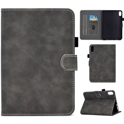 For iPad 2025 / 2022 Cowhide Texture Tablet Leather Smart Case(Grey) by buy2fix