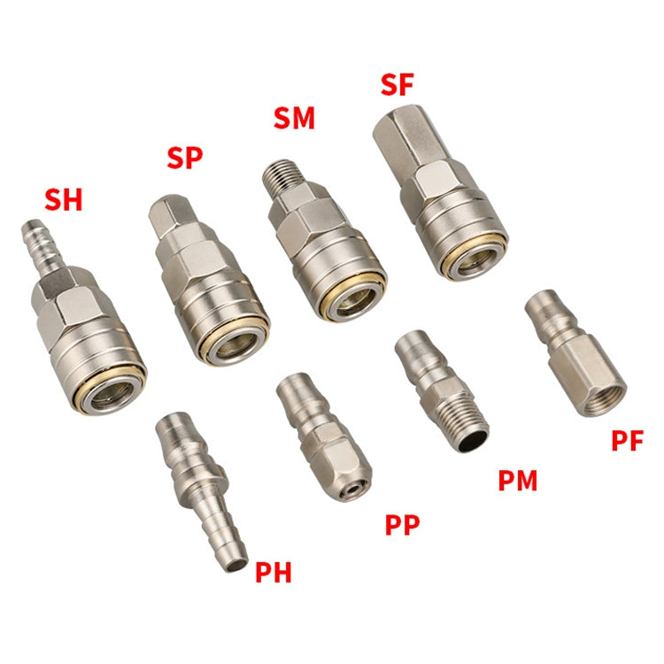 LAIZE PF-20 10pcs C-type Self-lock Pneumatic Quick Fitting Connector -  by LAIZE | Online Shopping UK | buy2fix