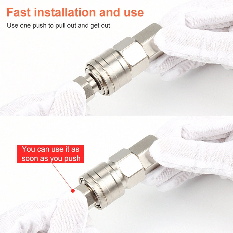LAIZE PM-20 10pcs C-type Self-lock Pneumatic Quick Fitting Connector -  by LAIZE | Online Shopping UK | buy2fix
