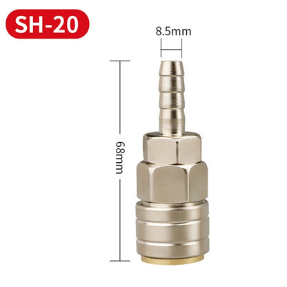 LAIZE SH-20 10pcs C-type Self-lock Pneumatic Quick Fitting Connector -  by LAIZE | Online Shopping UK | buy2fix