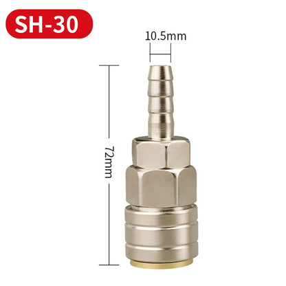 LAIZE SH-30 10pcs C-type Self-lock Pneumatic Quick Fitting Connector -  by LAIZE | Online Shopping UK | buy2fix