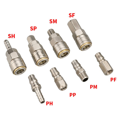 LAIZE SP-40 10pcs C-type Self-lock Pneumatic Quick Fitting Connector -  by LAIZE | Online Shopping UK | buy2fix