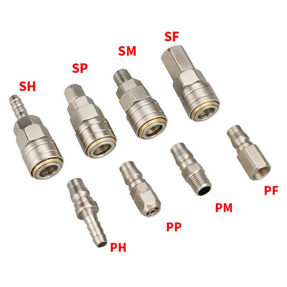 LAIZE SP+PP-20 10pcs C-type Self-lock Pneumatic Quick Fitting Connector -  by LAIZE | Online Shopping UK | buy2fix