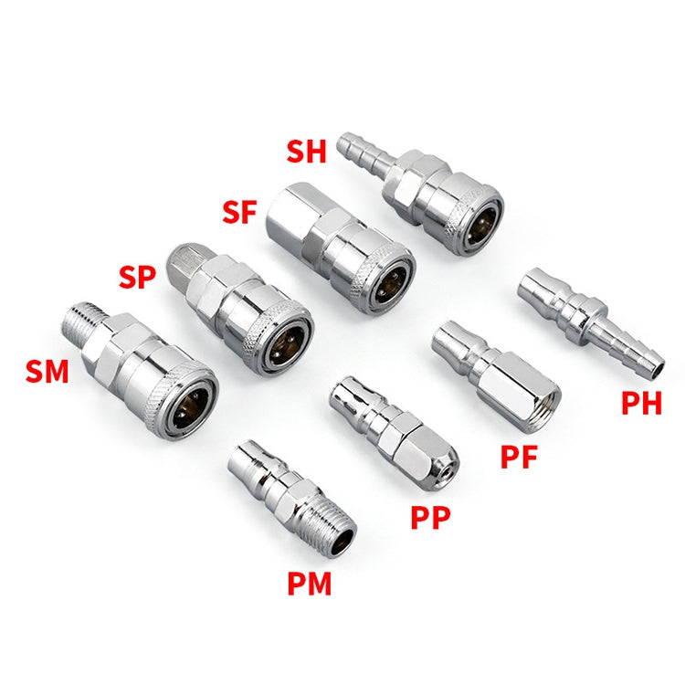 LAIZE PM-20 10pcs C-type Self-lock Air Tube Pneumatic Quick Fitting Connector -  by LAIZE | Online Shopping UK | buy2fix