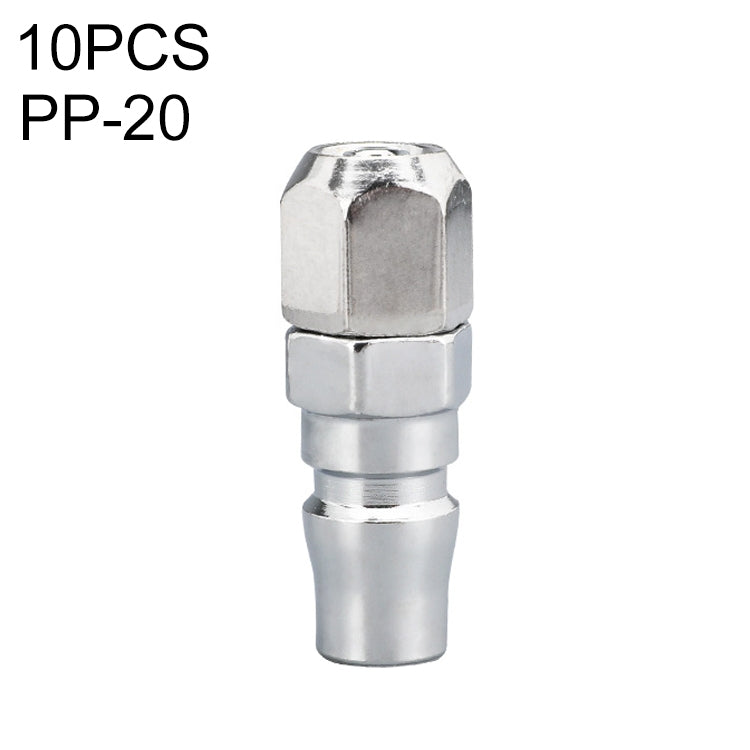 LAIZE PP-20 10pcs C-type Self-lock Air Tube Pneumatic Quick Fitting Connector -  by LAIZE | Online Shopping UK | buy2fix