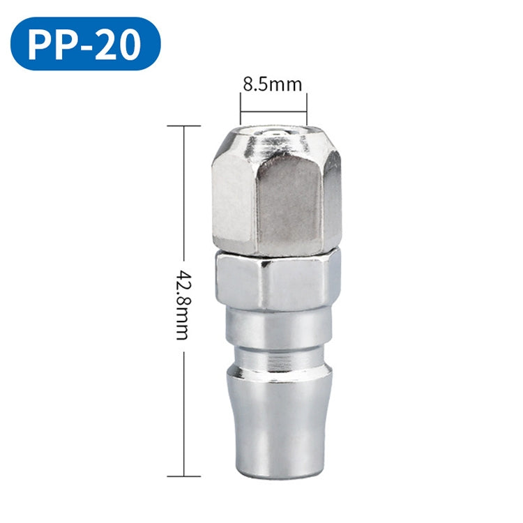 LAIZE PP-20 10pcs C-type Self-lock Air Tube Pneumatic Quick Fitting Connector -  by LAIZE | Online Shopping UK | buy2fix