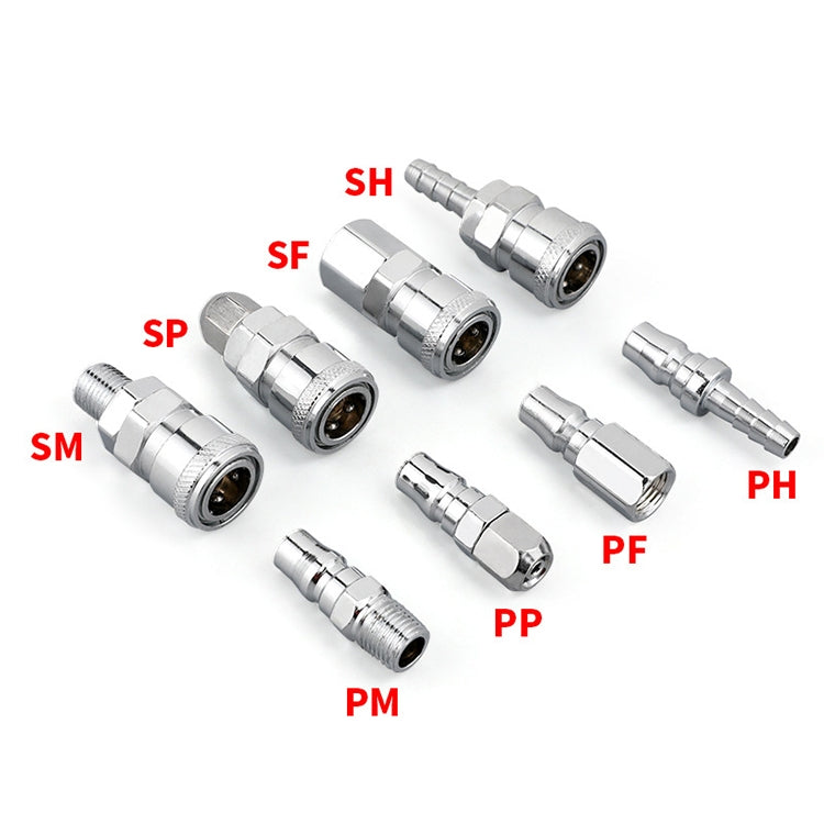 LAIZE PP-40 10pcs C-type Self-lock Air Tube Pneumatic Quick Fitting Connector -  by LAIZE | Online Shopping UK | buy2fix