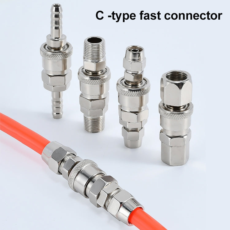 LAIZE SP-20 10pcs C-type Self-lock Air Tube Pneumatic Quick Fitting Connector -  by LAIZE | Online Shopping UK | buy2fix