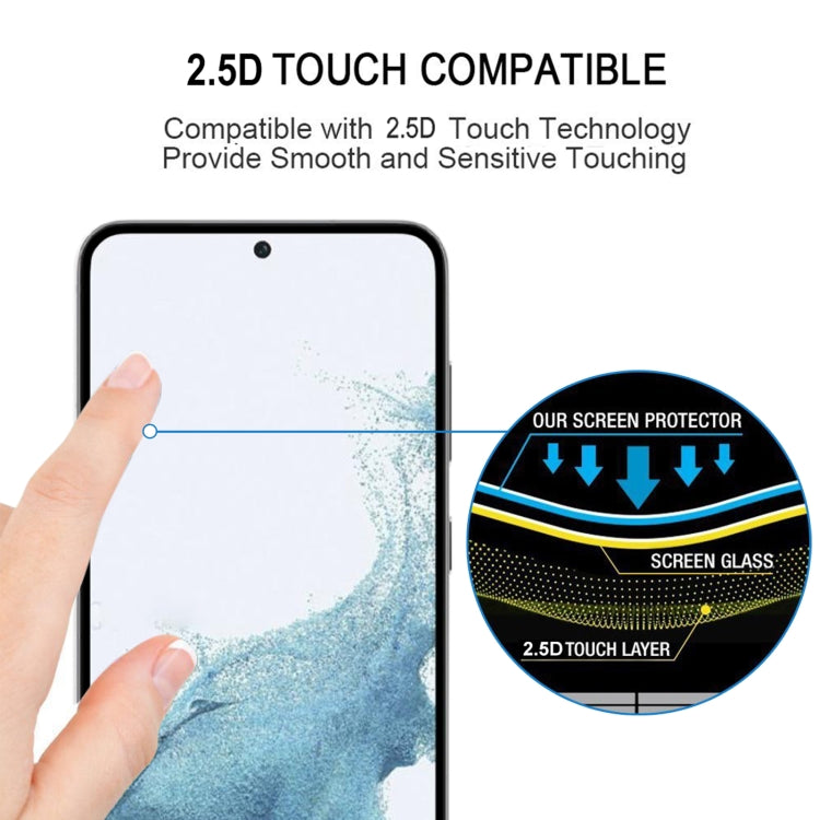 For Samsung Galaxy S23 5G 25pcs 3D Curved Edge Full Screen Edge Glue Tempered Glass Film - Galaxy S23 5G Tempered Glass by buy2fix | Online Shopping UK | buy2fix