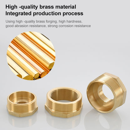 LAIZE 2pcs Compensation External Internal Connection Reducing Internal Thread External Thread, Caliber:4 Point-6 Point by buy2fix