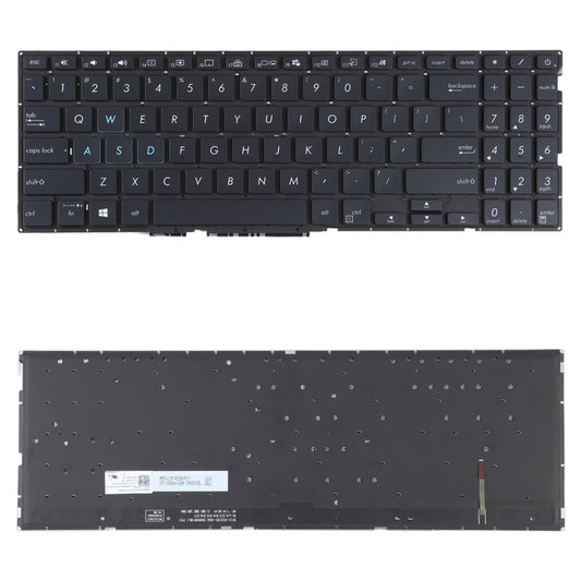 For Asus Mars15 X571 X571G X571GT X571GD X571U X571F US Version Keyboard with Backlight - Computer & Networking by buy2fix | Online Shopping UK | buy2fix
