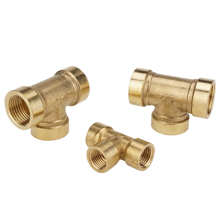 LAIZE Internal Thread Plumbing Copper Pipe Fittings, Caliber:4 Point(Three Way) -  by LAIZE | Online Shopping UK | buy2fix