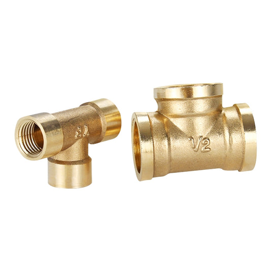 LAIZE Internal Thread Plumbing Copper Pipe Fittings, Caliber:6 Point(Three Way) -  by LAIZE | Online Shopping UK | buy2fix