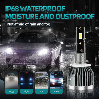 Q3 1 Pair 880 30W / 3000LM / DC9-36V / 6000K IP68 Waterproof Car LED Headlight - In Car by buy2fix | Online Shopping UK | buy2fix