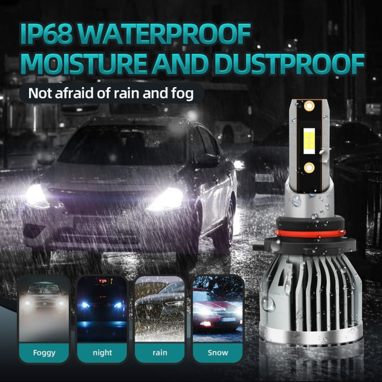 Q3 1 Pair 9005 30W / 3000LM / DC9-36V / 6000K IP68 Waterproof Car LED Headlight - In Car by buy2fix | Online Shopping UK | buy2fix