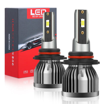 Q3 1 Pair 9006 30W / 3000LM / DC9-36V / 6000K IP68 Waterproof Car LED Headlight - In Car by buy2fix | Online Shopping UK | buy2fix