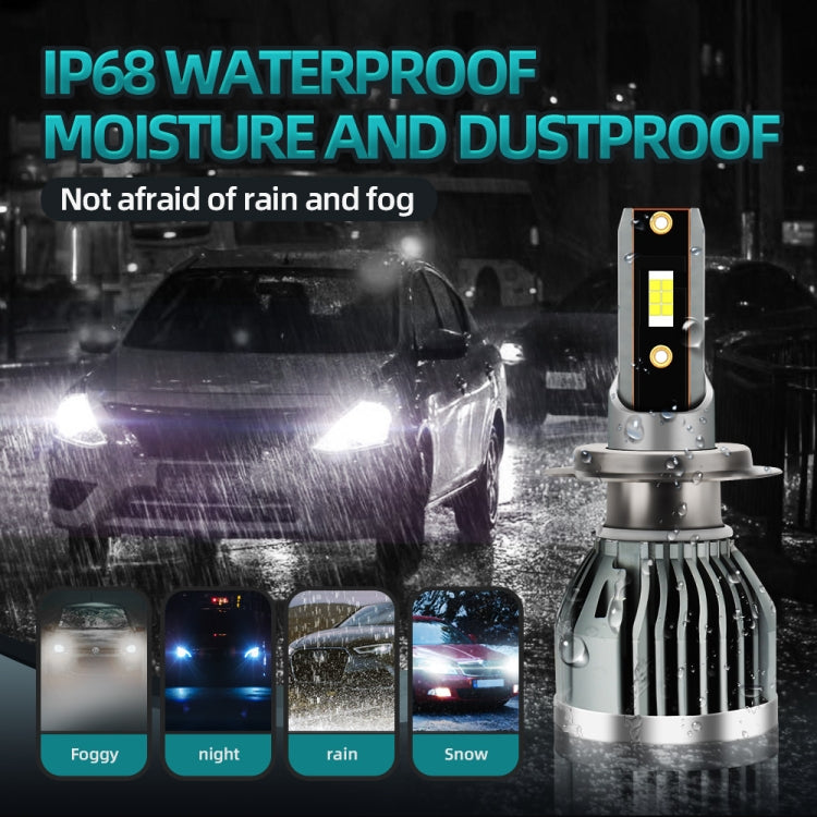 Q3 1 Pair H7 30W / 3000LM / DC9-36V / 6000K IP68 Waterproof Car LED Headlight - In Car by buy2fix | Online Shopping UK | buy2fix