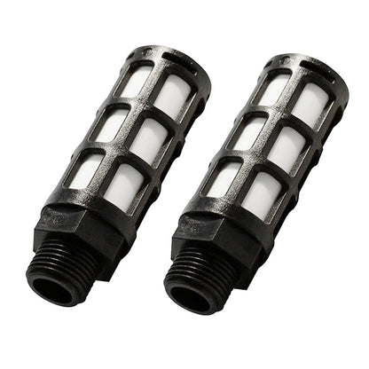 LAIZE Plastic Pneumatic Muffler, Caliber:3 Point(Black) -  by LAIZE | Online Shopping UK | buy2fix