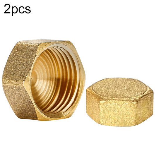 LAIZE 2pcs Hexagon Plug Female Thread, Caliber:4 Point by buy2fix
