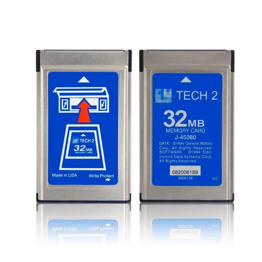 For Holden 1999-2013 GM Tech T2 32MB Dedicated Data Card, English Version, North American