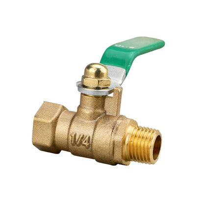 LAIZE Pneumatic Hose Connector Thickened Brass Ball Valve, Size:Inside and Outside 2 Point 1/4 inch -  by LAIZE | Online Shopping UK | buy2fix