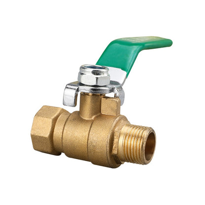 LAIZE Pneumatic Hose Connector Thickened Brass Ball Valve, Size:Inside and Outside 2 Point 3/8 inch -  by LAIZE | Online Shopping UK | buy2fix