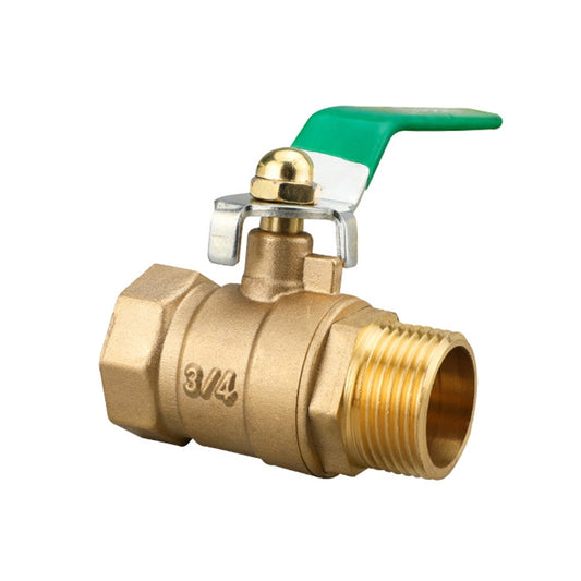 LAIZE Pneumatic Hose Connector Thickened Brass Ball Valve, Size:Inside and Outside 6 Point 3/4 inch -  by LAIZE | Online Shopping UK | buy2fix