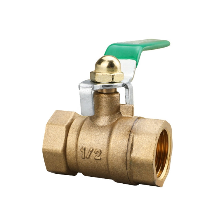 LAIZE Pneumatic Hose Connector Thickened Brass Ball Valve, Size:Double Inside 4 Point 1/2 inch -  by LAIZE | Online Shopping UK | buy2fix