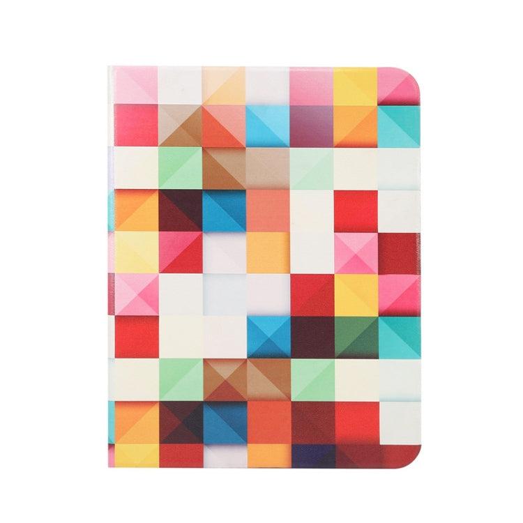 For iPad 2025 / 2022 Painted Voltage Pen Slot Tablet Smart Case(Fantasy Cube) by buy2fix