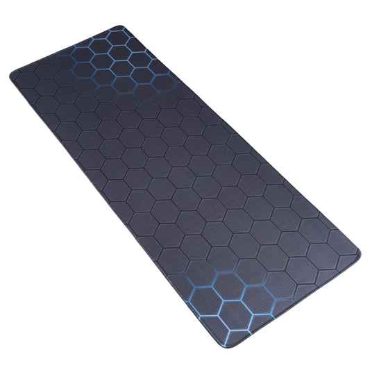 Anti-Slip Rubber Cloth Surface Game Mouse Mat Keyboard Pad, Size:70 x 30 x 0.2cm(Blue Honeycomb) by buy2fix