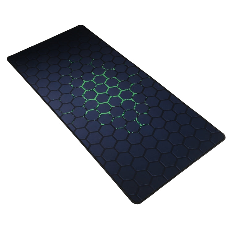 Anti-Slip Rubber Cloth Surface Game Mouse Mat Keyboard Pad, Size:90 x 40 x 0.2cm(Green Honeycomb) - Mouse Pads by buy2fix | Online Shopping UK | buy2fix