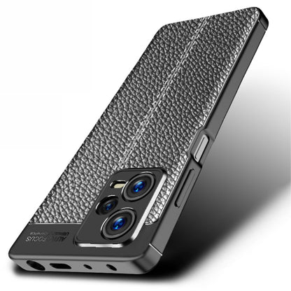 For Xiaomi Redmi Note 12 Pro 5G / Note 12 Pro 5G Speed / Poco X5 Pro Litchi Texture TPU Phone Case(Blue) by buy2fix