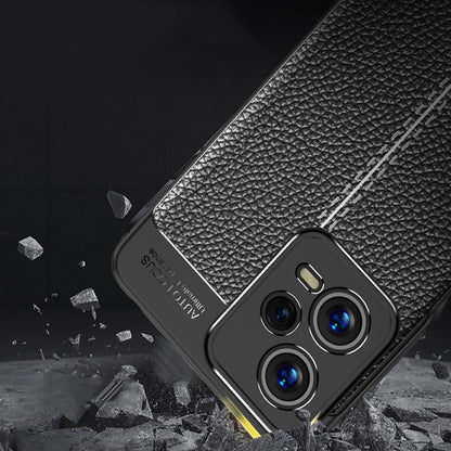 For Xiaomi Redmi Note 12 Pro 5G / Note 12 Pro 5G Speed / Poco X5 Pro Litchi Texture TPU Phone Case(Blue) by buy2fix