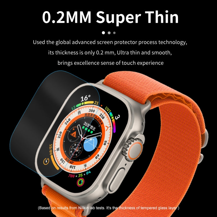 For Apple Watch Ultra 49mm NILLKIN H+Pro 0.2mm 9H Explosion-proof Tempered Glass Film - Others by NILLKIN | Online Shopping UK | buy2fix