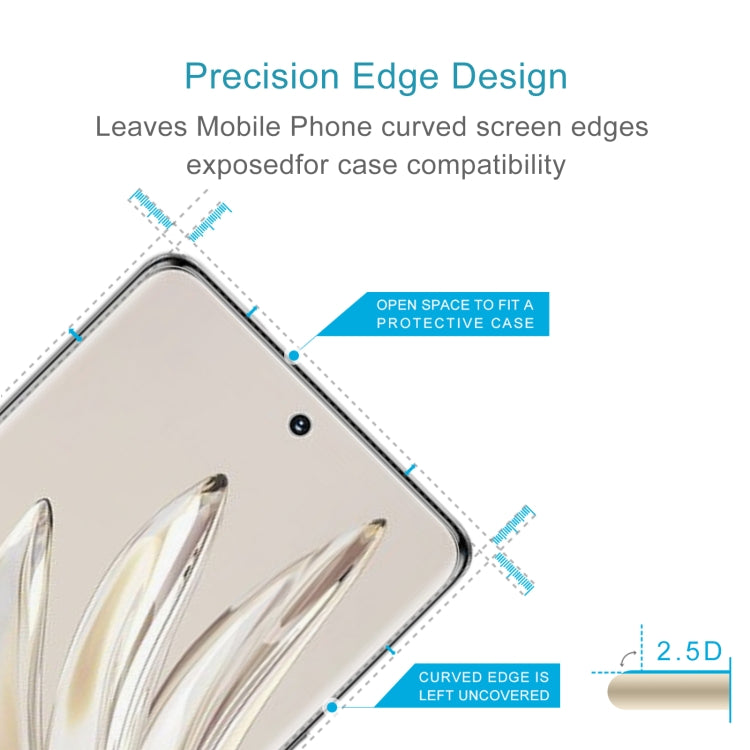 For Honor 80 Pro 50pcs 0.26mm 9H 2.5D Tempered Glass Film - Honor Tempered Glass by buy2fix | Online Shopping UK | buy2fix